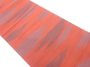 抽象霞模様織出し名古屋帯